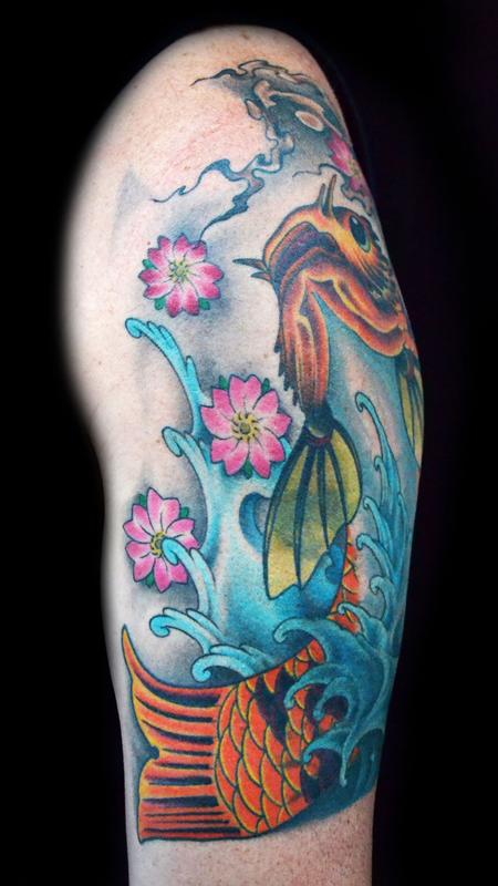 Diego - Koi Dragon Freehand 