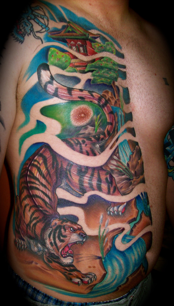 Tattoos - TIGERSIDE STYLE...WAAAAAA - 29752