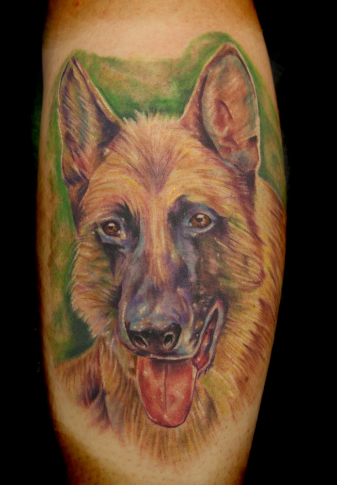 Tattoos - 1st attempt at a doggie - 24309