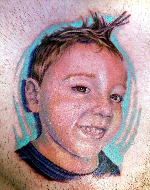 Tattoos - this kid was alot of fun to bapture his excitment - 18659