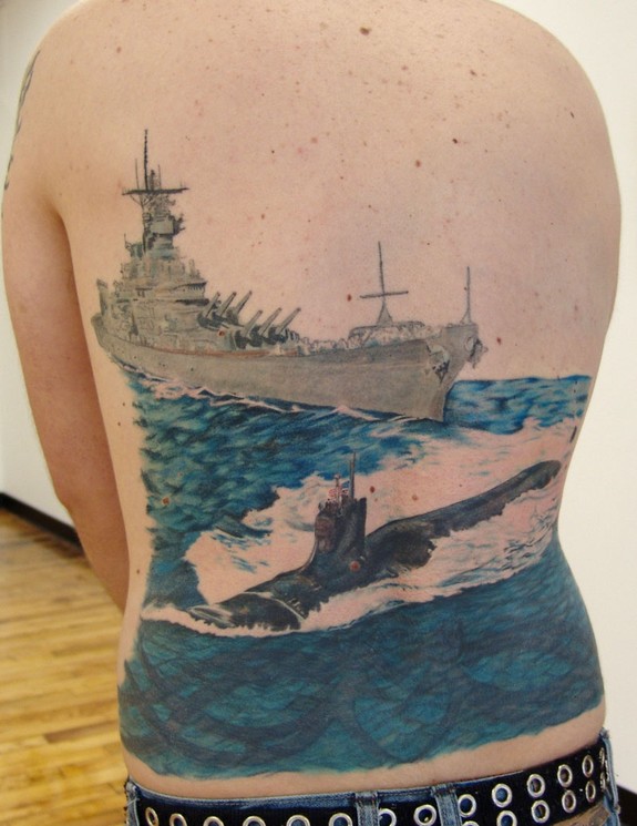 battleship and submarine backpiece progress by blaze schwaller battleship and submarine backpiece progress by blaze schwaller