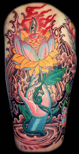 Tattoos - Lotus Mudra - 29033