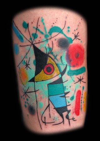 Tattoos - Miro's Singing Fish - 47305