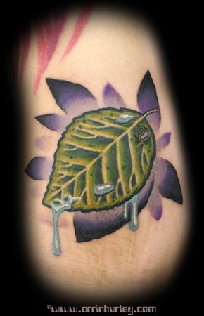 Tattoos - Ash Tree Leaf - 41052