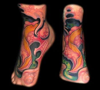 Tattoos - Foot bio - 46086