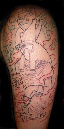 Tattoos - Horus in progress - 45139