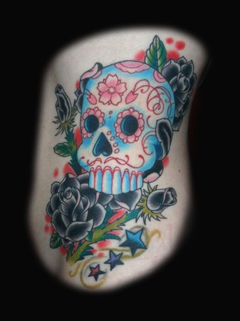 Tattoos - Sugar Skull - 45141