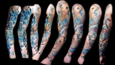 George Perham - Koi Fish Sleeve 