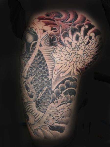 Visiting Artist - Christian Brito - Traditional Asain Leg Piece