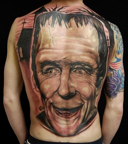 Visiting Artist - Ross Lloyd - Herman Munster Portrait