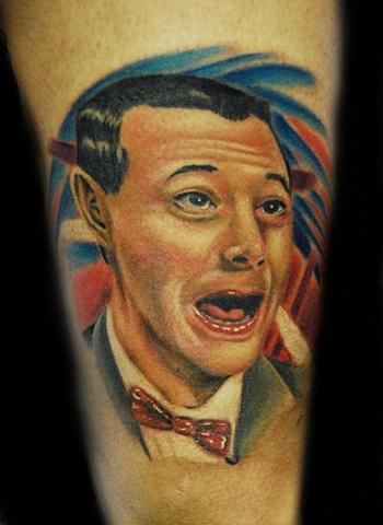 Visiting Artist - Ross Lloyd - Pee Wee Herman Portrait