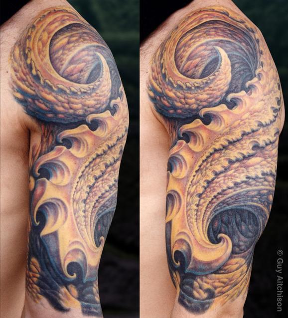 Guy Aitchison - Larry, hook half sleeve