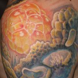 Tattoos - Cosmic foam, Collaboration by Jon Clue and Guy Aitchison - 72435