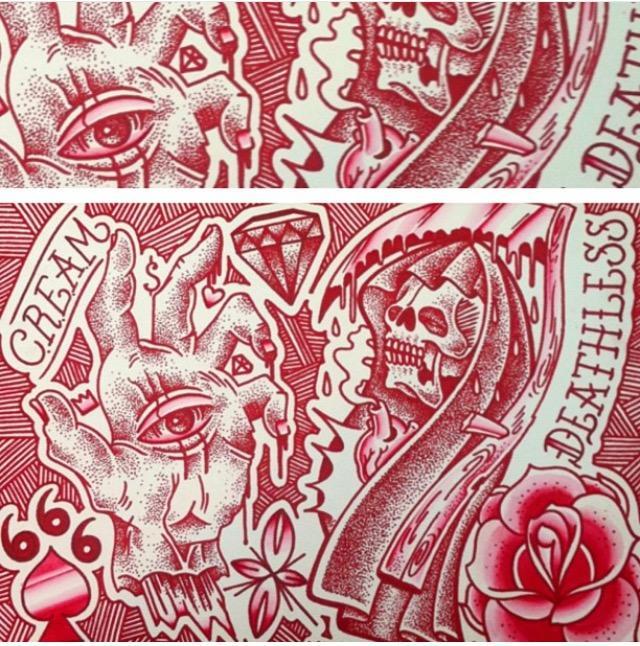 Cash Rules Everything Around Me Tattoo