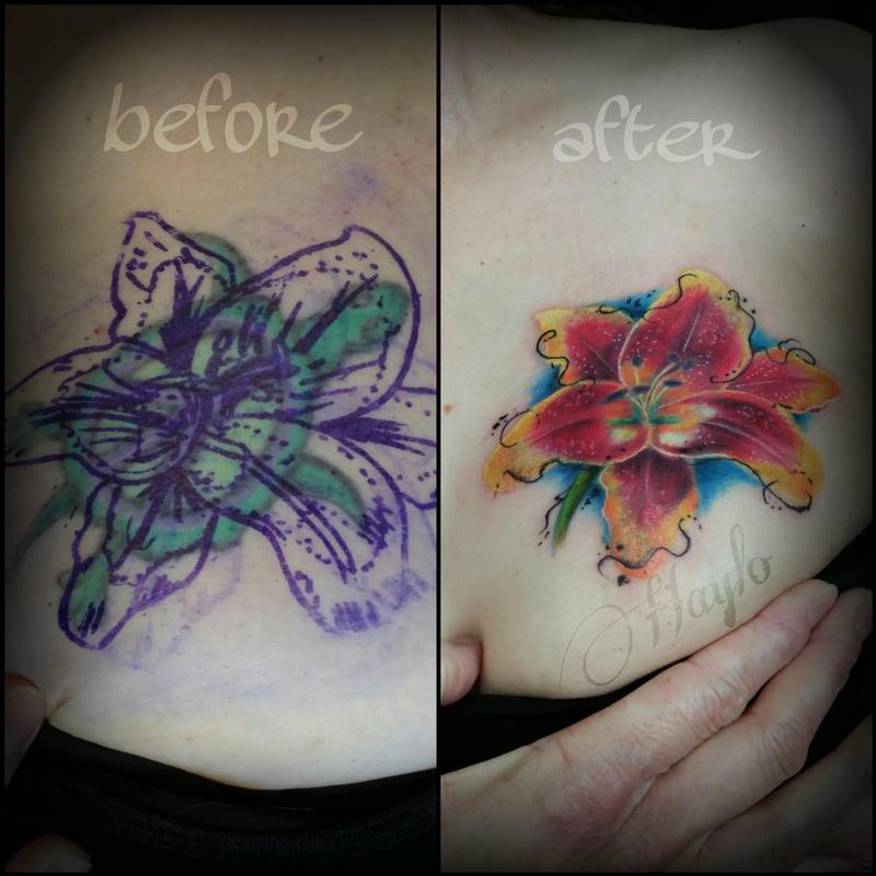 Chest Cover Up Tattoo Designs