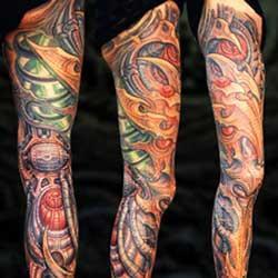 Tattoos - Bio Leg Sleeve Coverup - 13883