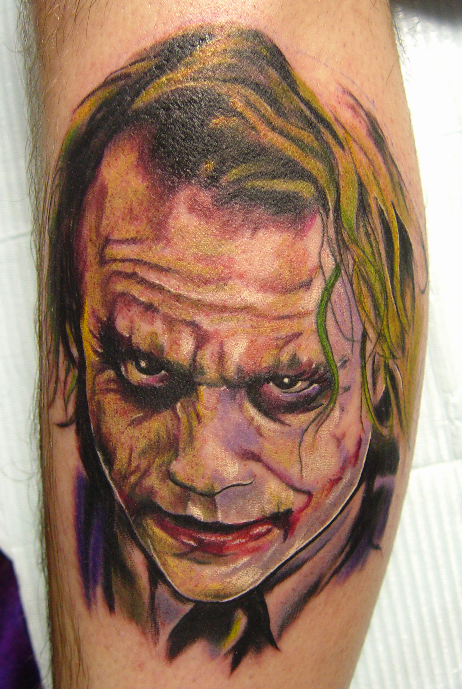 joker tattoo sketches