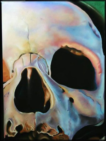 Jason Butcher - Pastels Skull Art