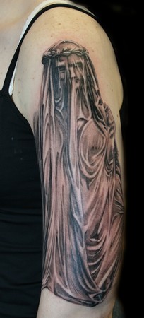 Tattoos - Shrouded woman - 35471