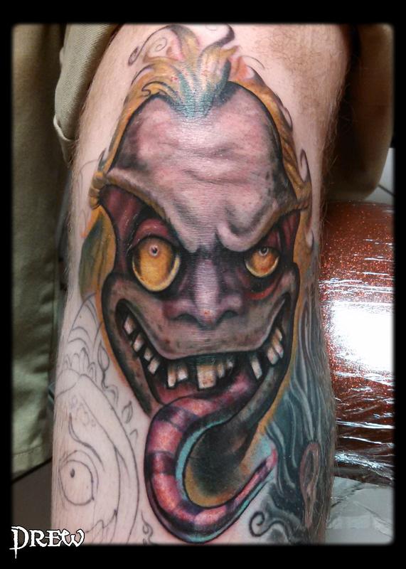 Beetlejuice by Drew Siciliano Tattoos