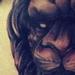 dark lion Tattoo Design Thumbnail