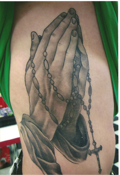 Matt Mazour - religious praying hands