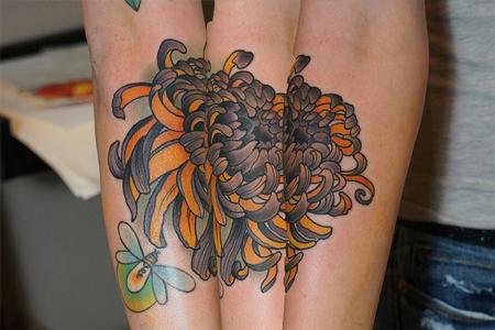 Tattoos - chrysanthemum - 72890