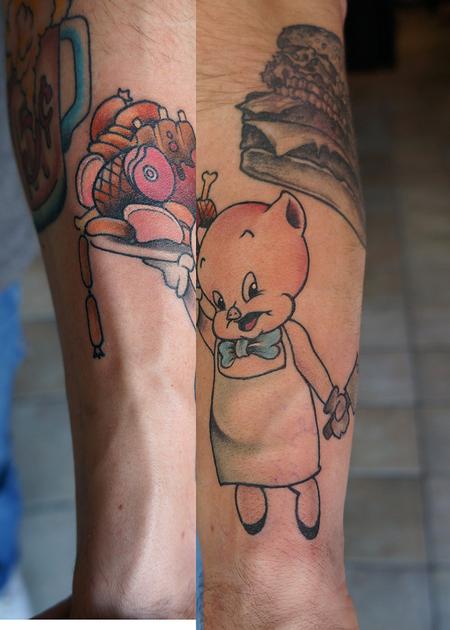 Tattoos - Chef Porky - 72887