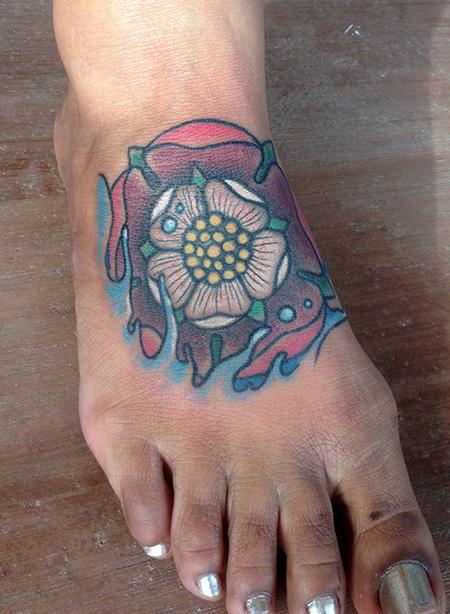 Jeff Johnson - Tudor Rose Tattoo