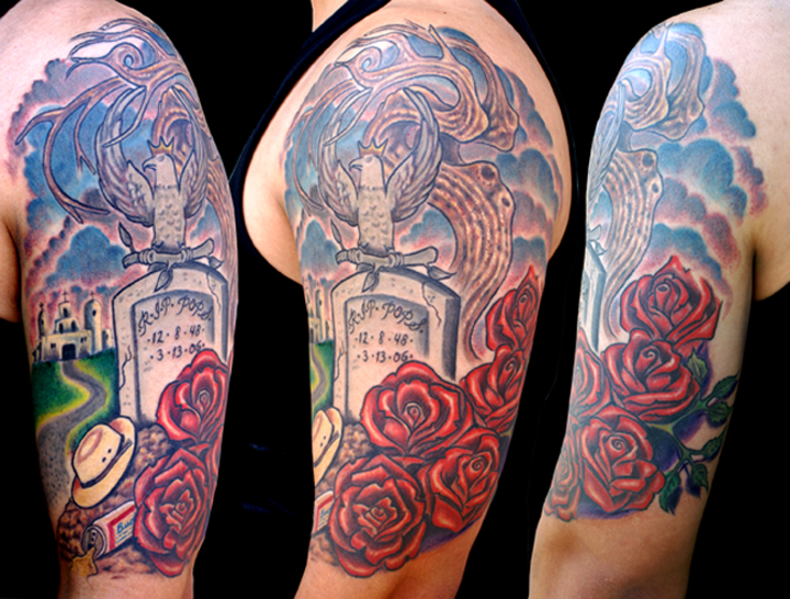MD Tattoo Studio Tattoos HalfSleeve Rauls Memorial Arm