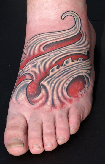 Tattoos Original Art Bio foot