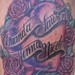 Tattoos - Steves Daughters Heart and Roses - 46681