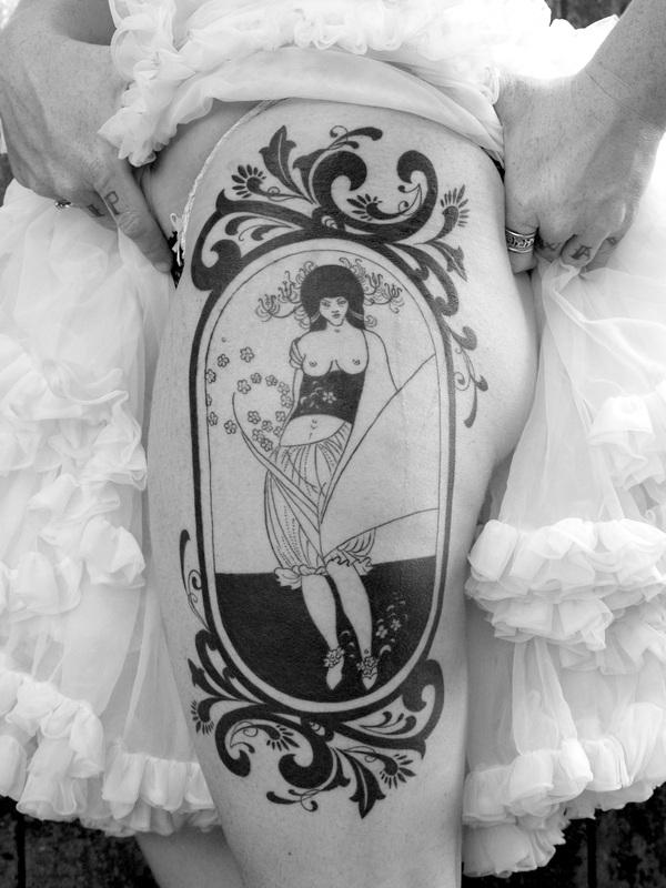 Aubrey Beardsley Tattoo