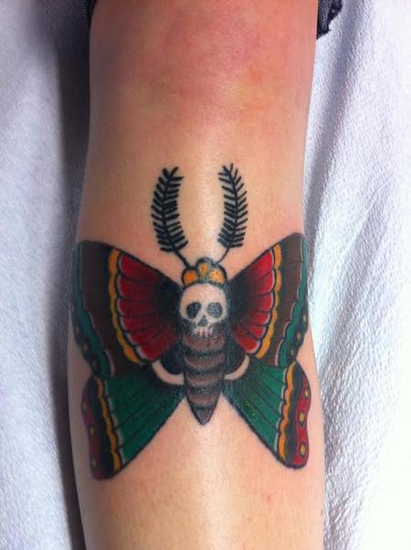 Jen Godfrey - death head moth