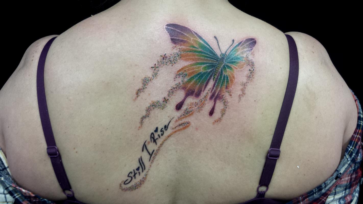 Majestic Butterfly by Darc Clements : Tattoos