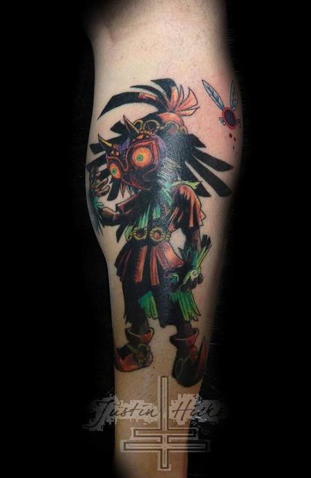 Tattoos - Skull Kid form the video game Zelda - 86651