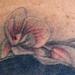 Portrait and Orchid Tattoo Tattoo Design Thumbnail
