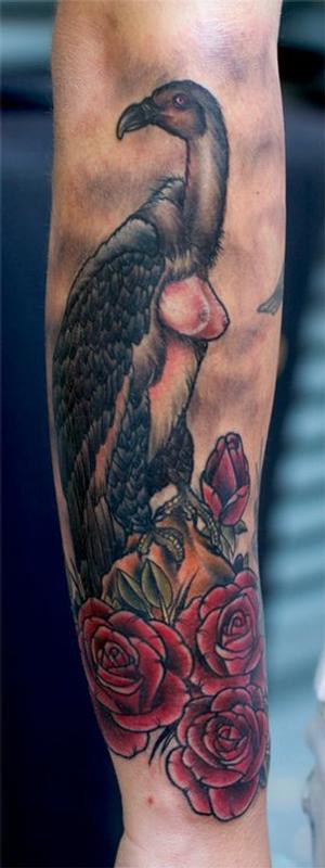 Vulture Tattoo By Mick Squires Tattoonow