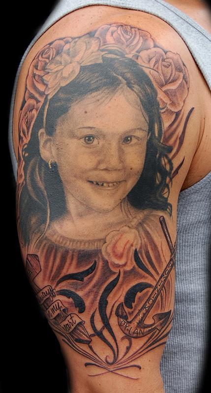 Portrait Tattoo by Marvin Silva : Tattoos