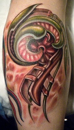 Tattoos - Custom Bio-Coil Tattoo - 40560