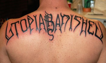 Tattoos - Utopia Banished Logo Tattoo - 41848