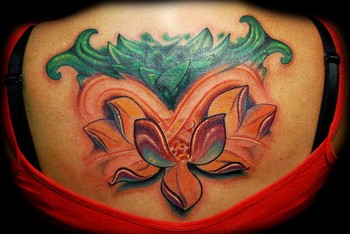 Tattoos - Lotus Flower  - 48125