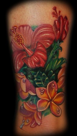 Adelvice Flower Tattoo