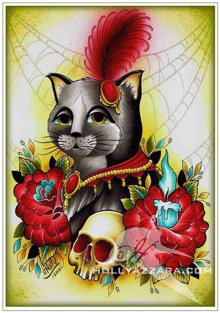 Holly Azzara - Miss Kitty Limited Edition Print