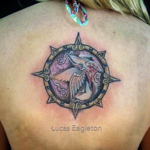 Wind Fish from Zelda by Lucas Eagleton Tattoos