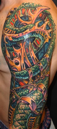 Trevor Wilson - biomichamichanicle nical half sleeve