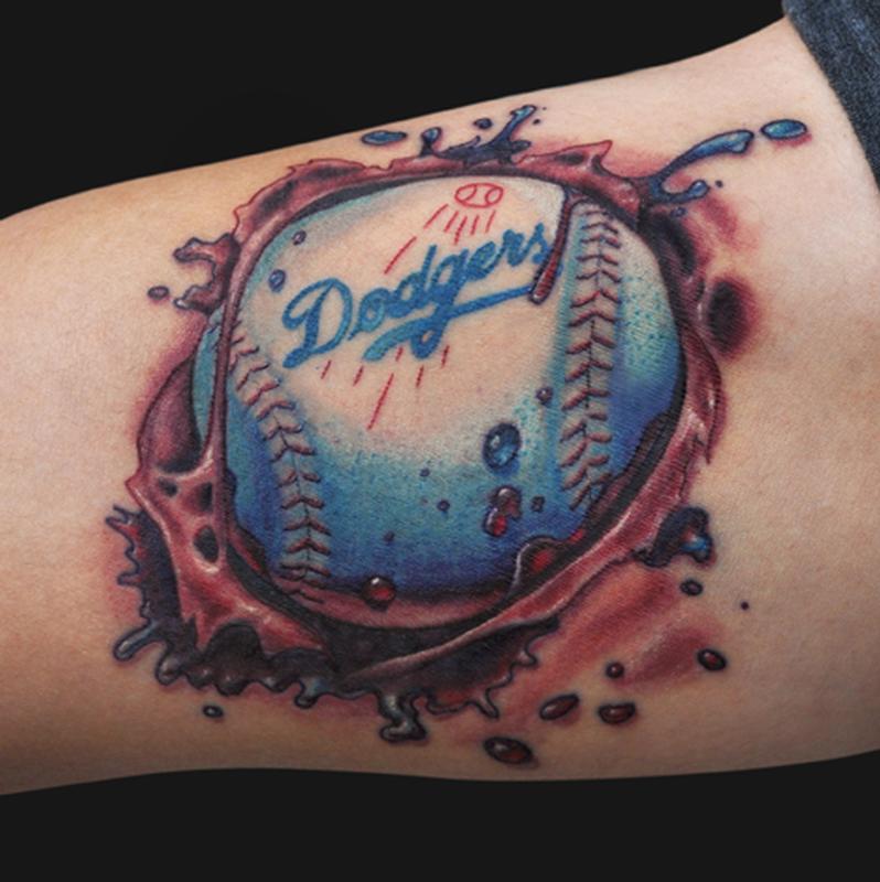 Baseball Tattoos Pics