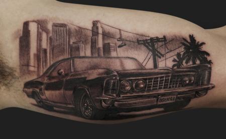 Tattoos - 63 Buick Riviera Tattoo - 71910