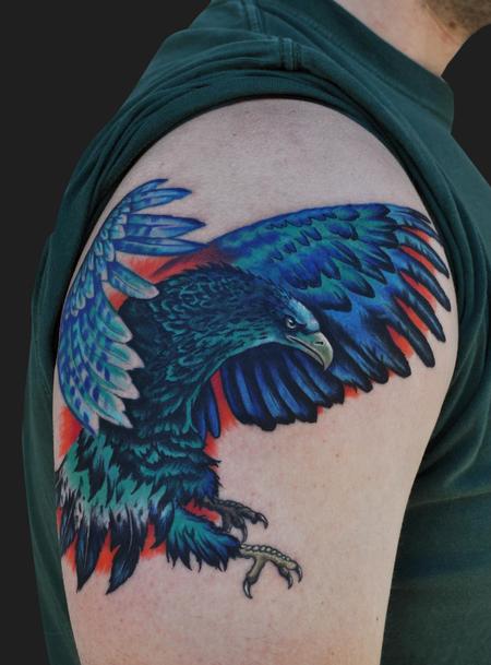 Tattoos - Green Eagle Tattoo - 70439