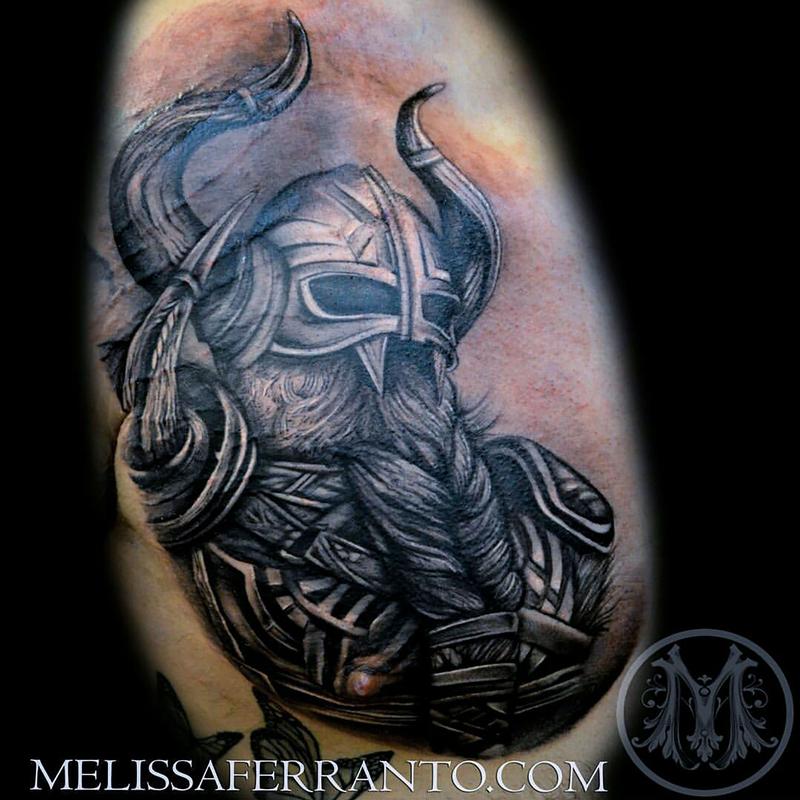 viking tattoo by melissa ferranto tattoos viking tattoo by melissa ferranto tattoos